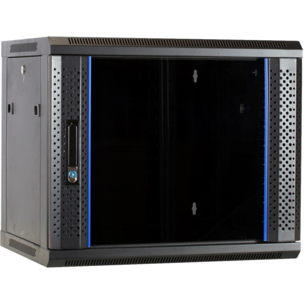 DSI 9U wandkast met glazen deur - DS6409 server rack