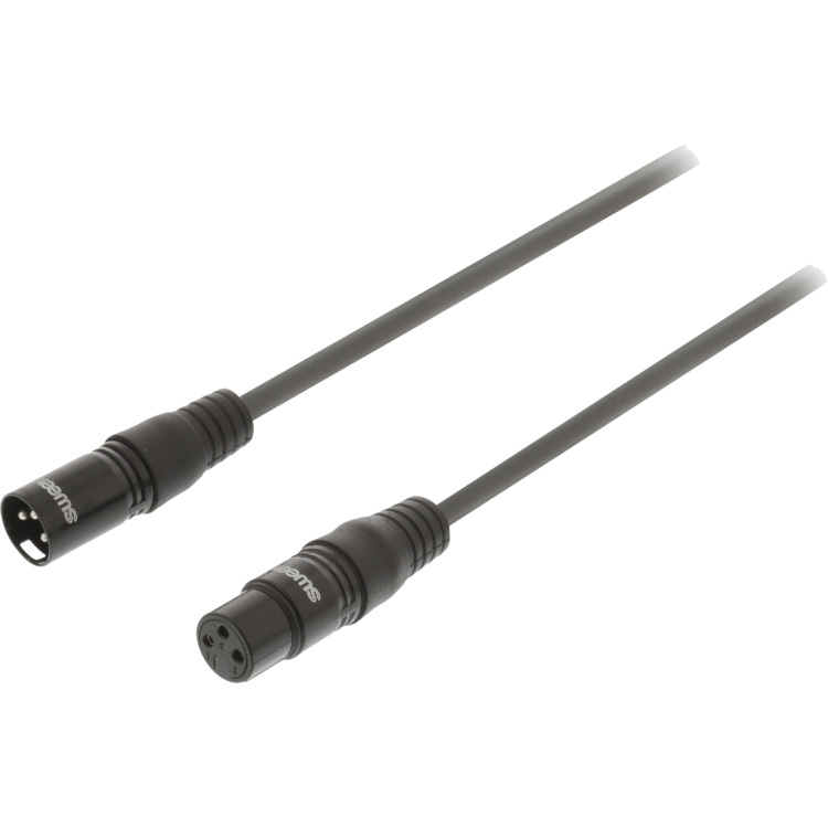 Sweex Stereokabel XLR 3-Pins Male - XLR 3-Pins Female, 3.0 m
