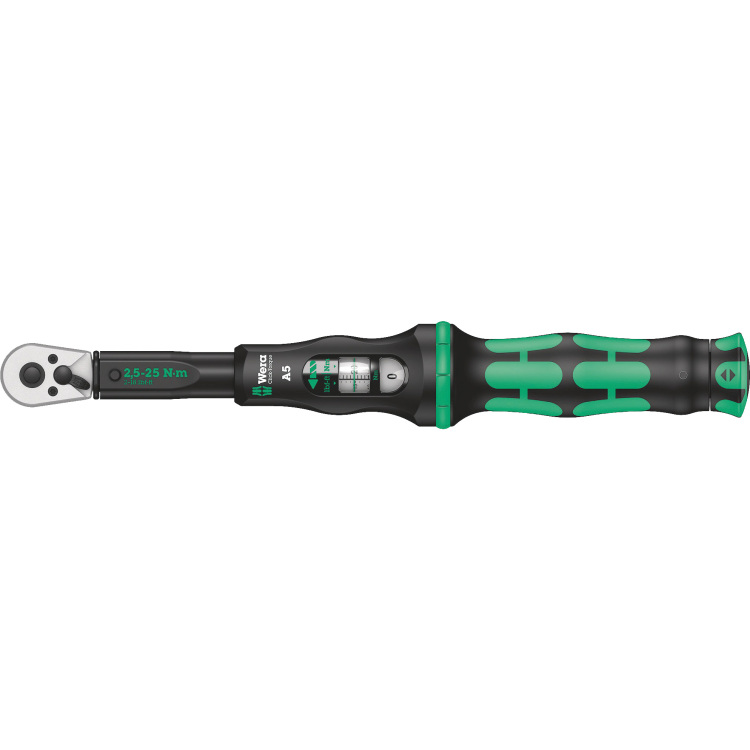 Wera Click-Torque A 5 draaimomentsleutel met omschakelratel