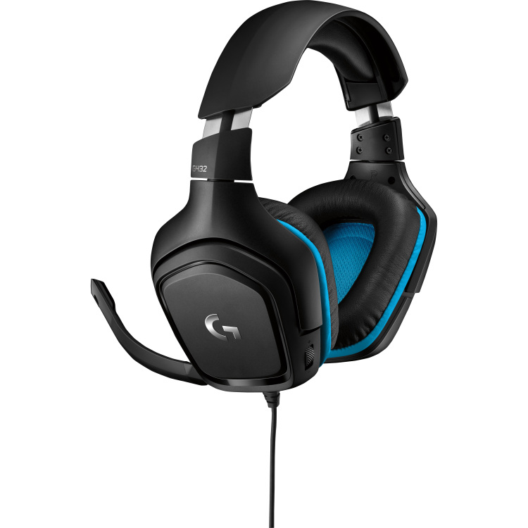 Logitech G432 7.1 Surround Sound Wired gaming headset
