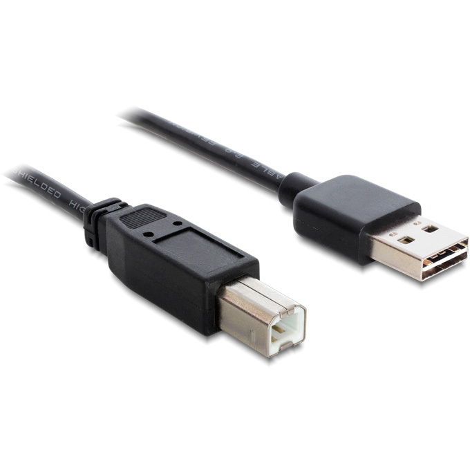 DeLOCK EASY-USB-A 2.0 male > USB-B 2.0 male kabel