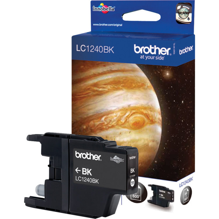 Brother Inkt Zwart - LC-1240BK