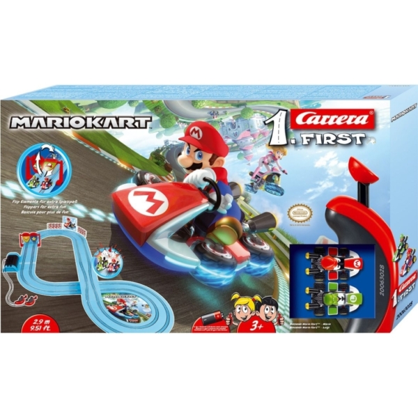 Carrera FIRST - Nindento Mario Kart - Mario en Luigi racebaan