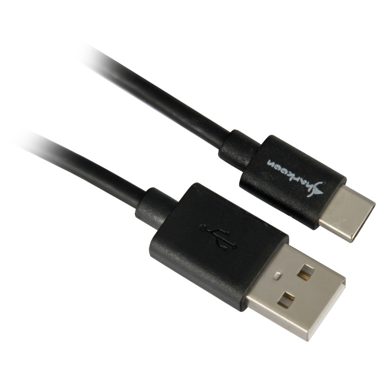 Sharkoon USB-A 2.0 - USB-C kabel