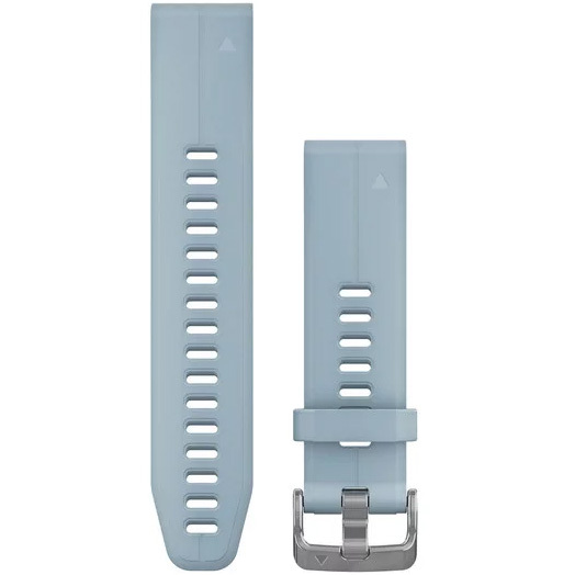 Garmin QuickFit 20 horlogebandje - Zeeschuimblauw silicone