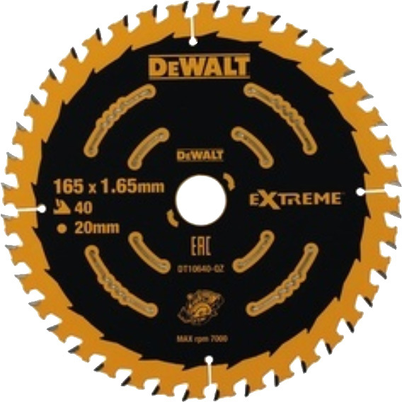 DEWALT Cirkelzaagblad DT10640