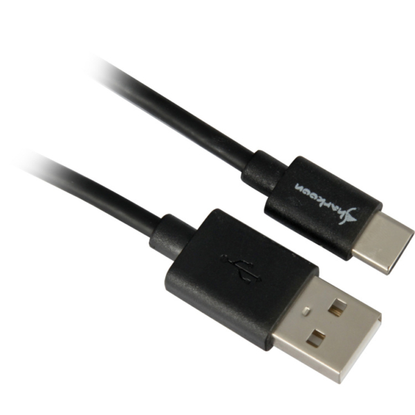 Sharkoon USB-A 2.0 - USB-C kabel