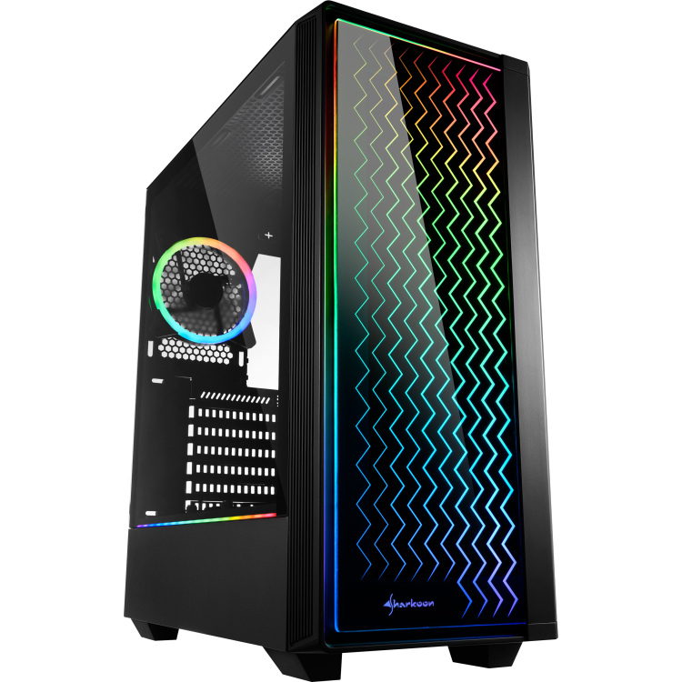 Sharkoon RGB LIT 200 midi tower behuizing