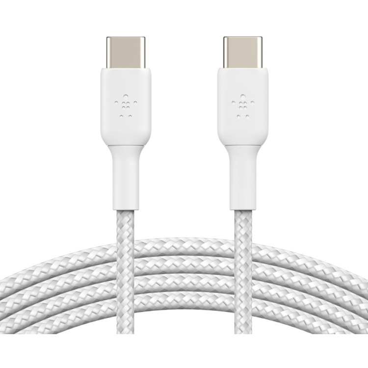Belkin BOOSTCHARGE gevlochten USB-C kabel