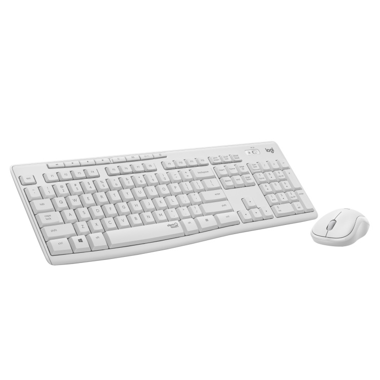 Logitech MK295 Silent Wireless Keyboard and Mouse Combo desktopset