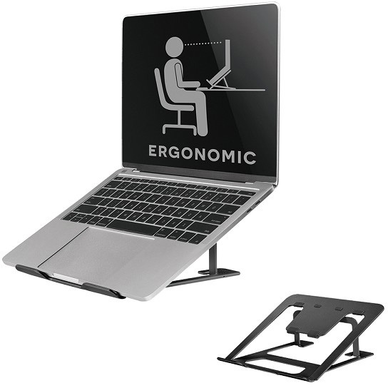 Neomounts NSLS085BLACK opvouwbare laptop standaard