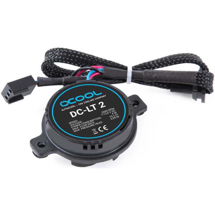Alphacool DC-LT 2 - 2600rpm Ceramic - 12V DC - (3 Sinus PCB) pomp