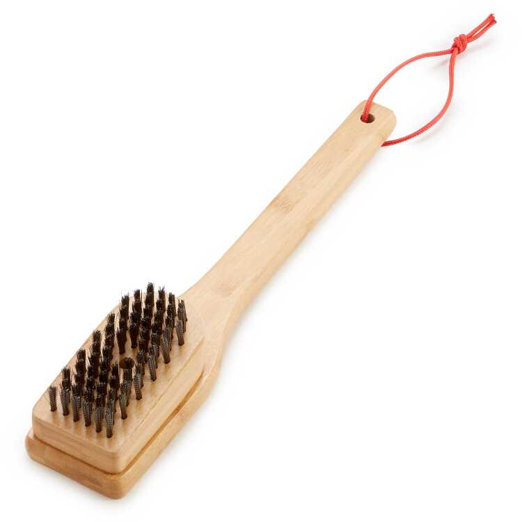 Weber Reinigingsborsel bamboe grillreinigingsborstel