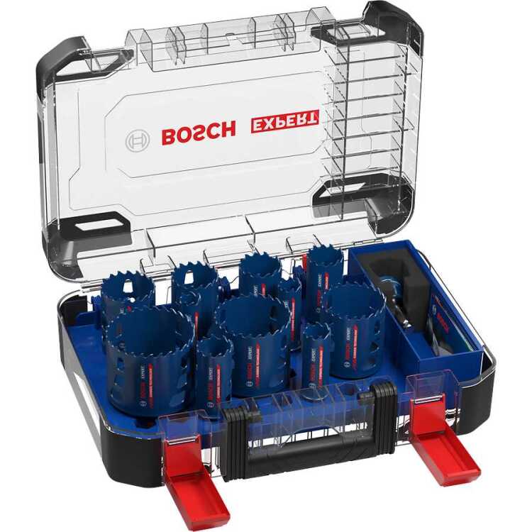 Bosch Gatzaag ToughMaterial-Set, Ø 20-76mm, 14-delig gatenzaag