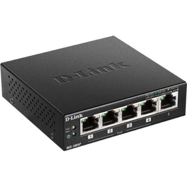 D-Link DES-1005P switch