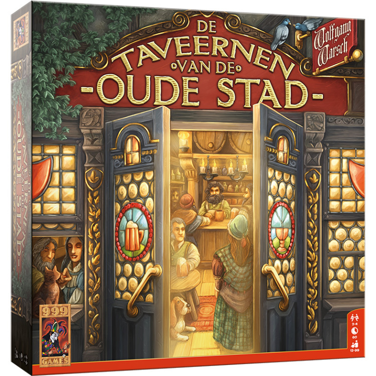 999 Games De Taveernen van de Oude Stad Bordspel