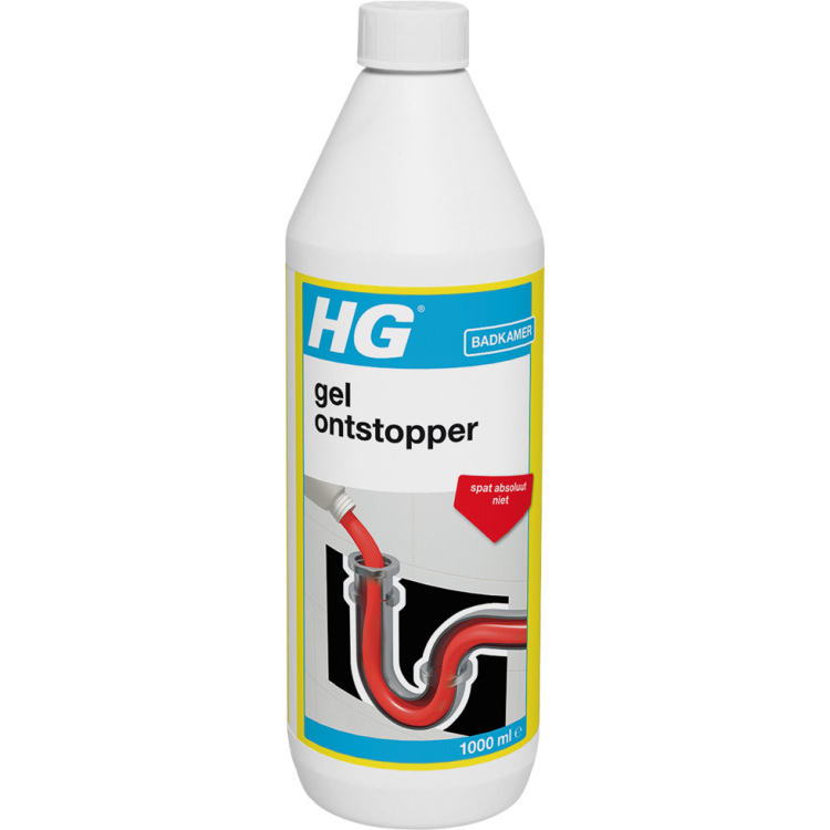 HG Gel ontstopper reinigingsmiddel