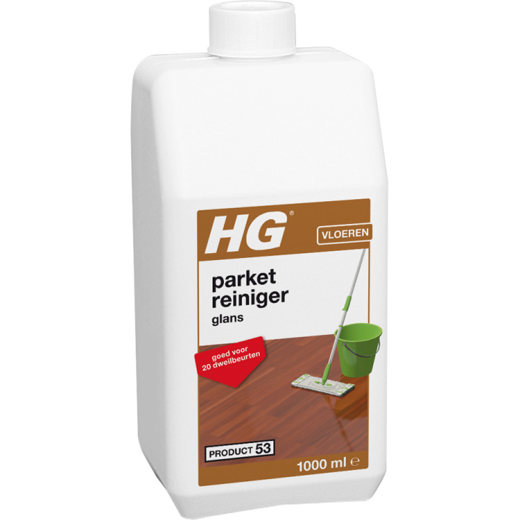HG Parketreiniger glans 1l reinigingsmiddel