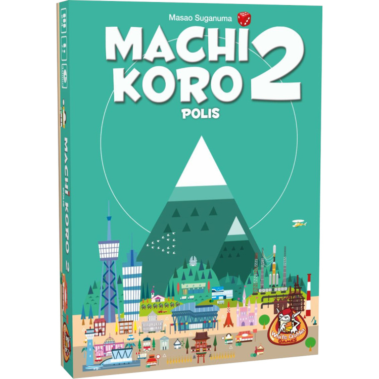 White Goblin Games Machi Koro 2: Polis! Dobbelspel