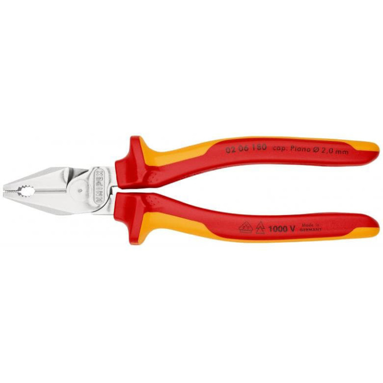 KNIPEX Kracht-kombitang 02 06 180 VDE combinatietang