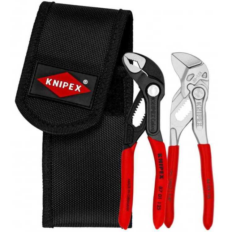 KNIPEX Mini-tangenset in gereedschapsriem