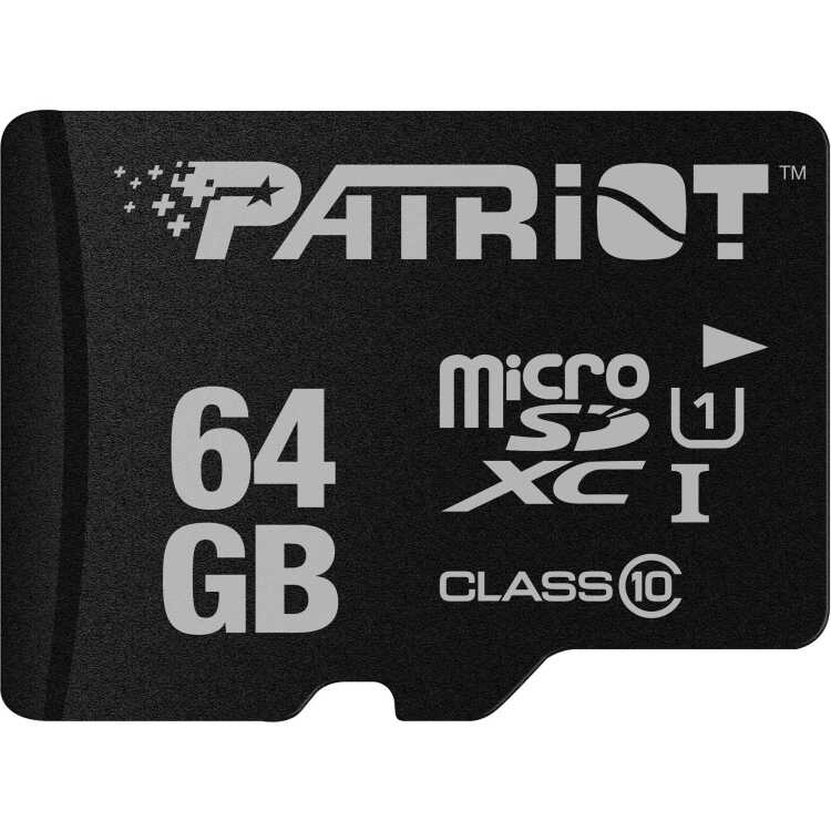 Patriot LX Series microSDXC 64 GB geheugenkaart