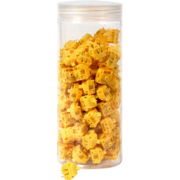 Keychron Gateron Cap V2 Golden-Yellow Switch-Set keyboard switches