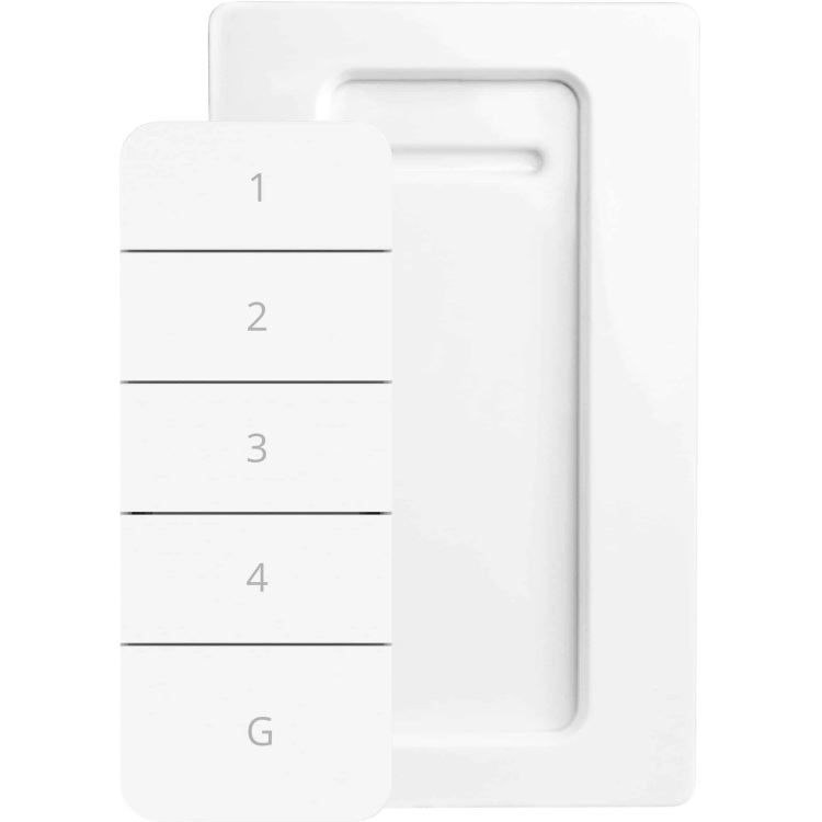 KlikAanKlikUit Afstandsbediening met muurbevestiging