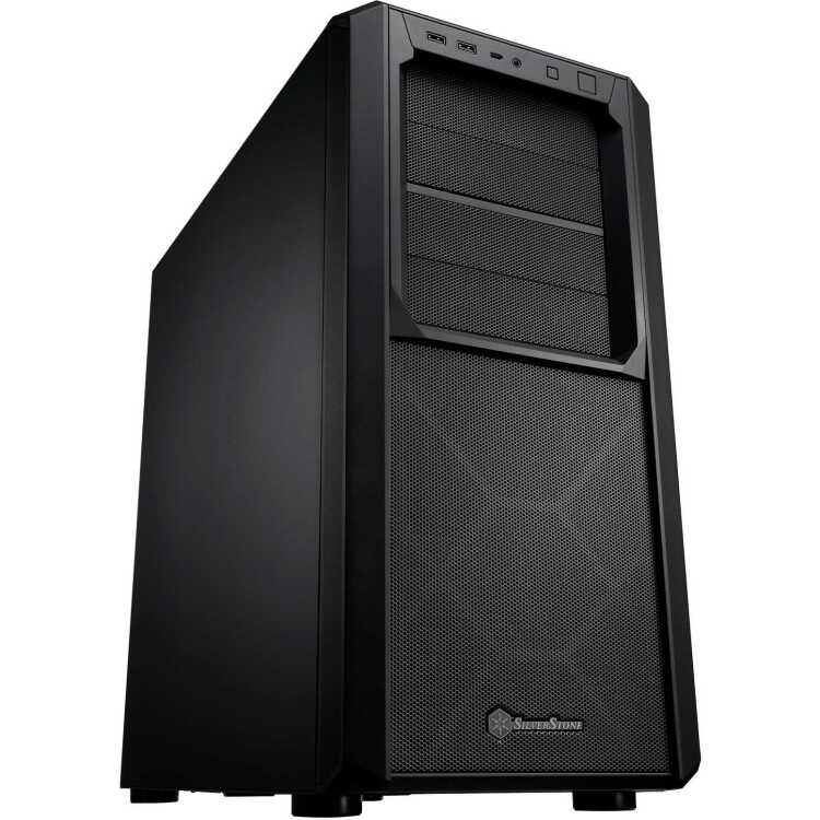 SilverStone SST-SED1-B midi tower behuizing