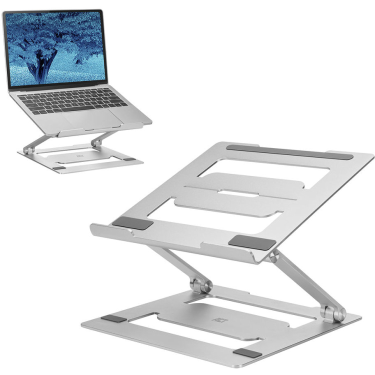 ACT Connectivity Laptopstandaard aluminium