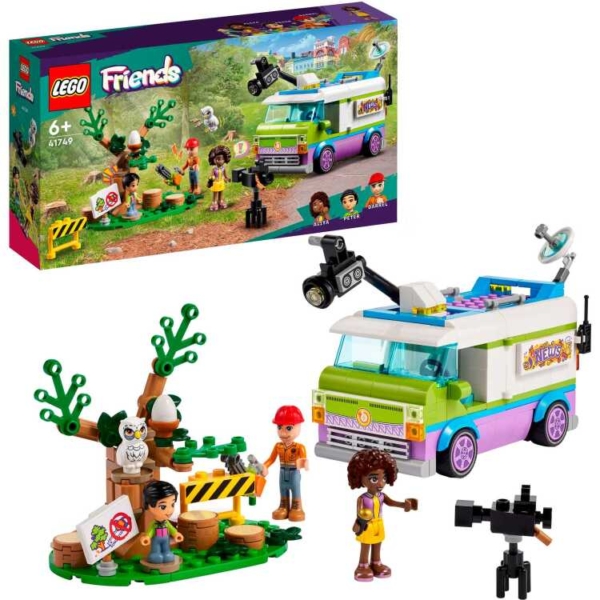 LEGO Friends - Nieuwsbusje Constructiespeelgoed