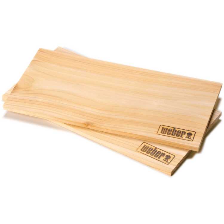Weber Cederhouten rookplanken - groot aromahout