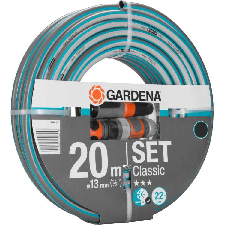 GARDENA Classic slang 13 mm (1/2"), met accessoires