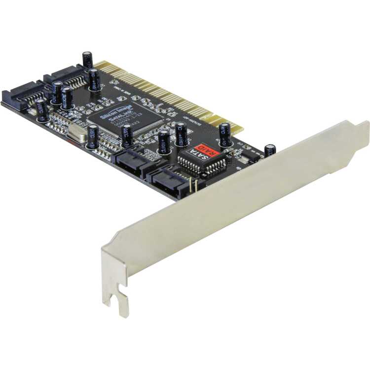 DeLOCK Controller SATA, 4 port with Raid