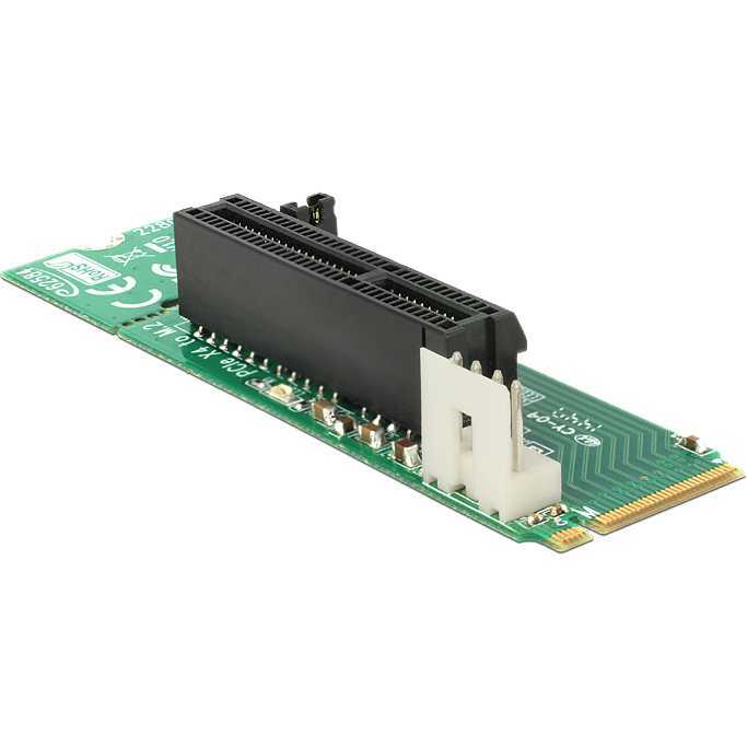 DeLOCK Adapter M.2 Key M male > PCI Express x4 Slot controller