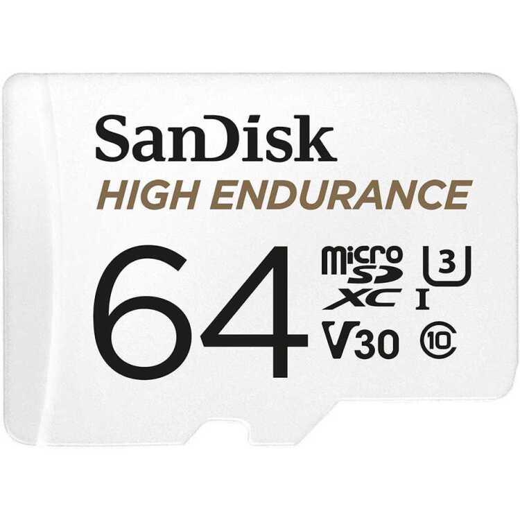 SanDisk High Endurance microSDXC 64 GB geheugenkaart