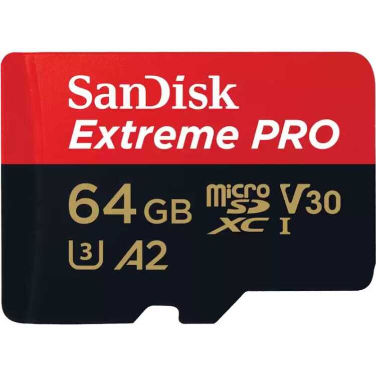 SanDisk Extreme PRO microSDXC 64 GB geheugenkaart