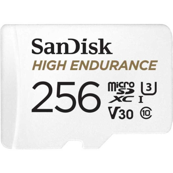 SanDisk High Endurance microSDXC 256GB geheugenkaart