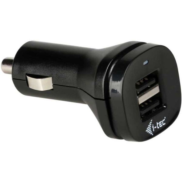 i-tec Dual USB Car Charger 2.1 A oplader