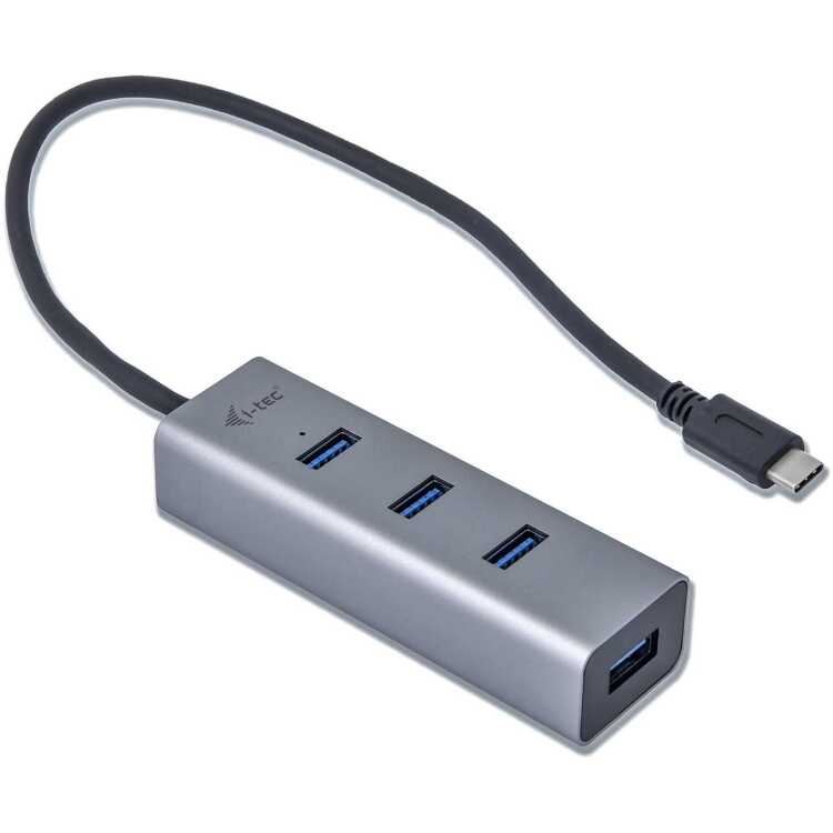 i-tec 4-Port USB-C Metal usb-hub