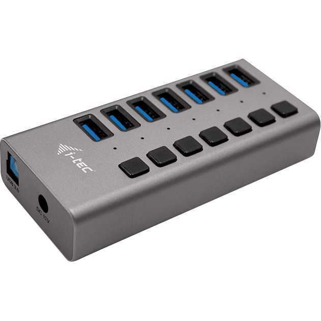 i-tec USB 3.0 Charging HUB 7 port + Power Adapter usb-hub