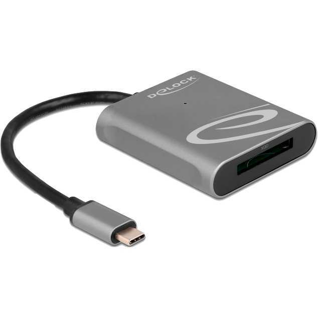 DeLOCK USB-C Card Reader voor XQD 2.0 kaartlezer