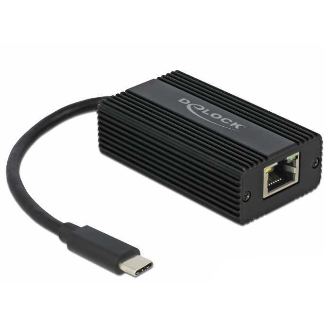 DeLOCK USB-C male > 2.5 Gigabit LAN adapter
