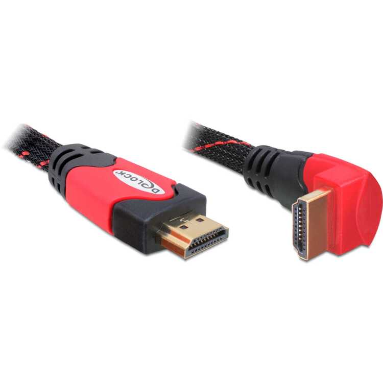 DeLOCK HDMI haakse kabel
