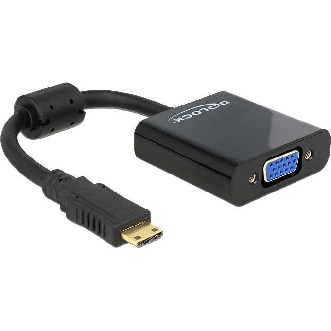 DeLOCK Mini HDMI-C (male) > VGA (female) adapter