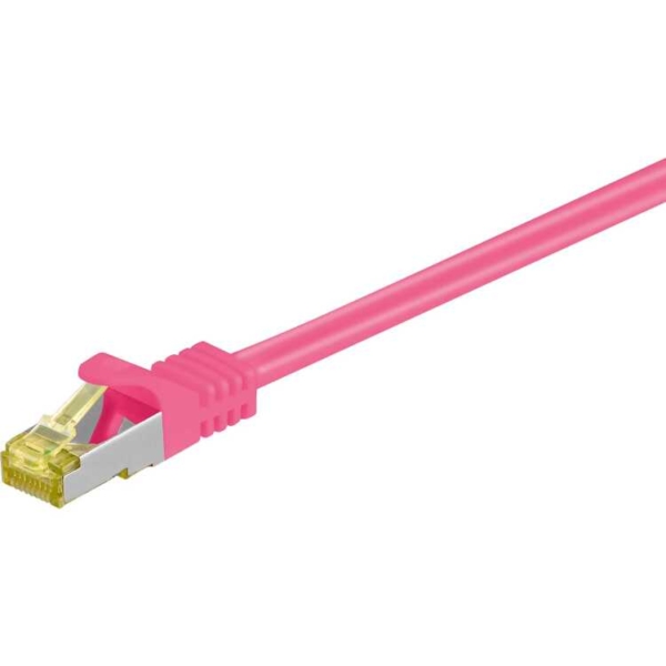 goobay Patchkabel RJ-45 Cat.6a S/FTP (PIMF), met Cat.7
