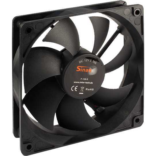 Inter-Tech F-120-S 120x120x25 mm case fan