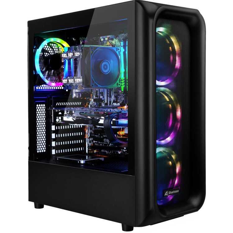 Sharkoon TK5M RGB midi tower behuizing