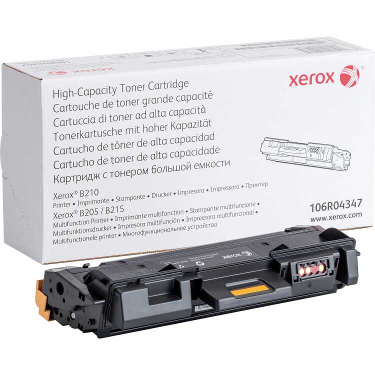 Xerox Toner zwart 106R04347