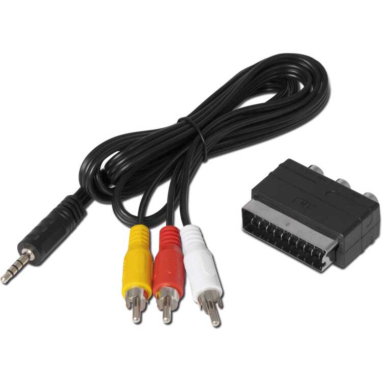 TechniSat Adapterset jack naar Cinch / SCART